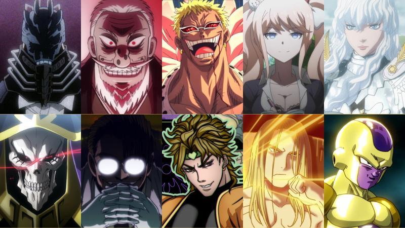 Behold My Takes 3x3 of my fav anime villains : r/MyAnimeList