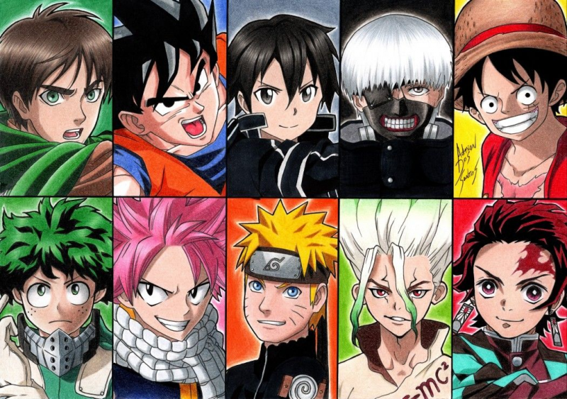 Best Male Anime and Manga Lead of All Time Bracket - BracketFights