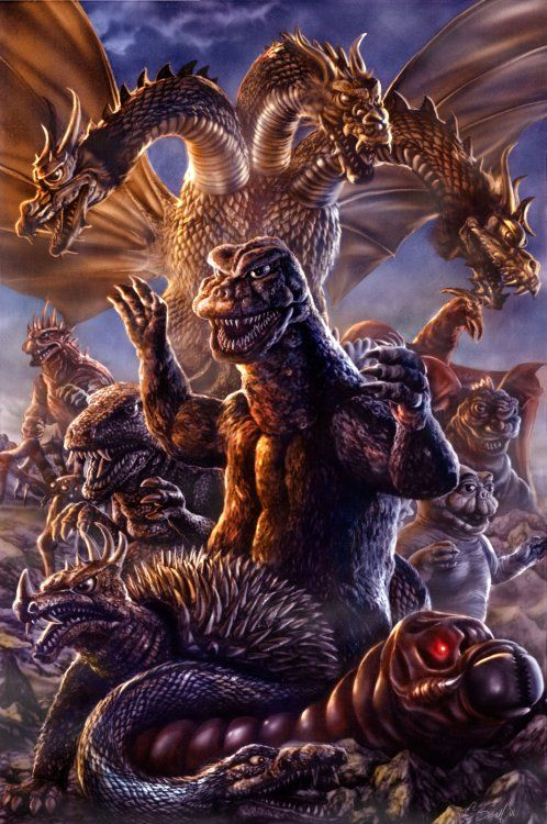 Godzilla destroy all monsters