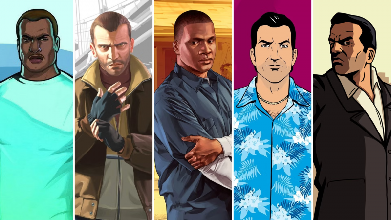 Grand Theft Auto Protagonists Bracket - Bracketfights