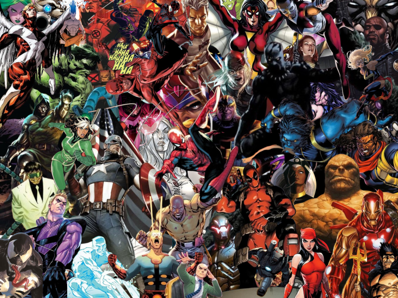 Marvel comics characters Bracket - BracketFights