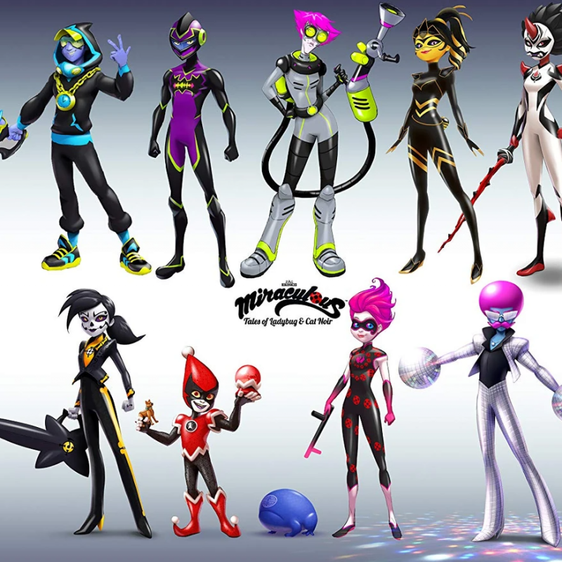 Miraculous Ladybug - S3 Akumatized Villains Bracket - BracketFights