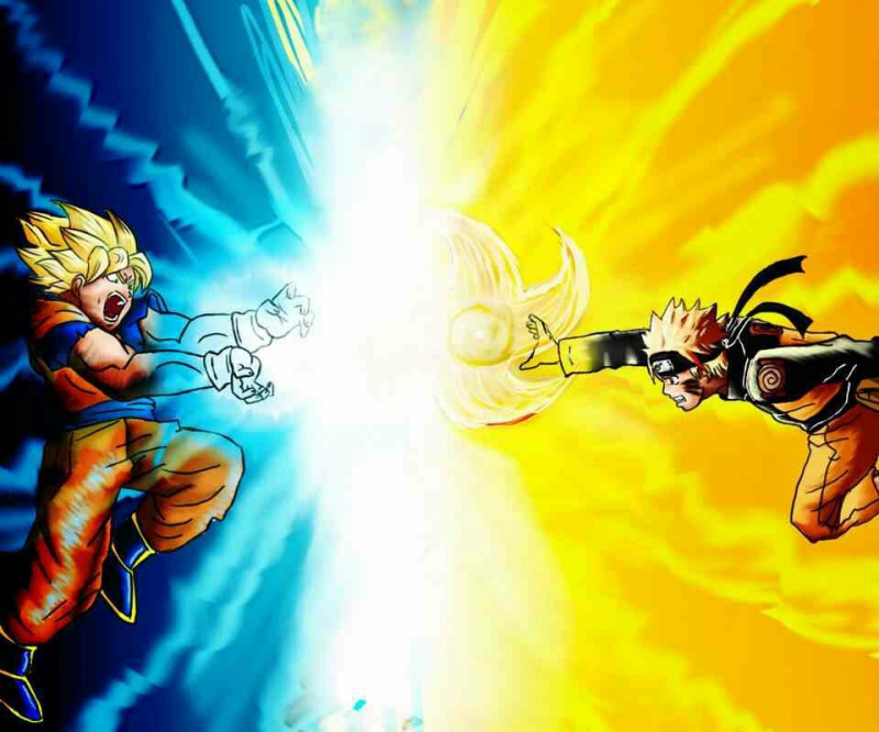 Naruto vs Goku 