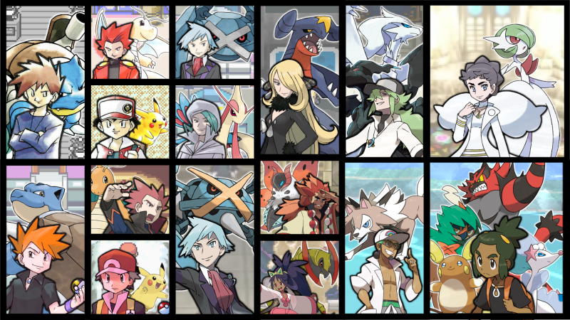 All Pokemon planta/grass Bracket - BracketFights