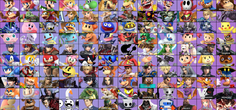 Super Smash Bros. Brackets Templates - BracketFights