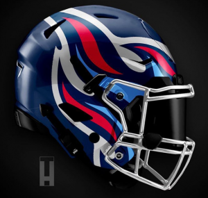 Nfl sales helmets redesigned