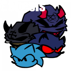 Pixilart - sonic exe fnf but genesis by blue-blue